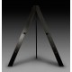 Cappelletto - Black Finished Exhibition Easel Made in Italy