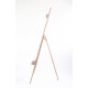 Cappelletto - Lyre Exhibition Easel 188/260 cm Height Made in Italy