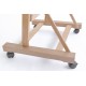 Cappelletto - Studio Easel Height 145 cm Made in Italy 