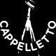 Cappelletto Cavalletto Campagna 185cm con Braccioli