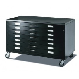 Archive Chest of Drawers with Wheels A1 7 Draftech