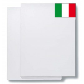 FAM-Pack of 6 Canvases - 30x30 cm 17 mm Section 100% Cotton Made in Italy